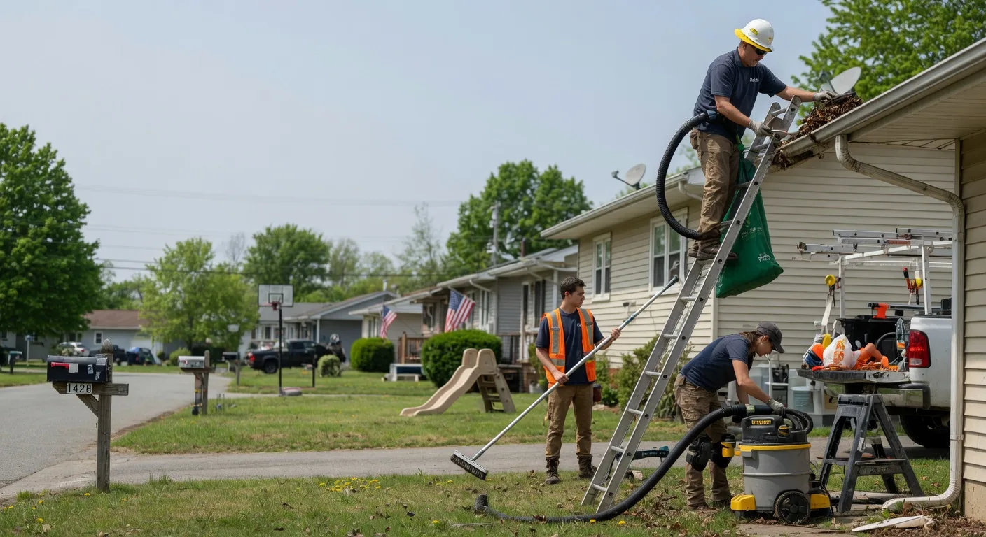 Gutter Installation in Middletown, IL near me